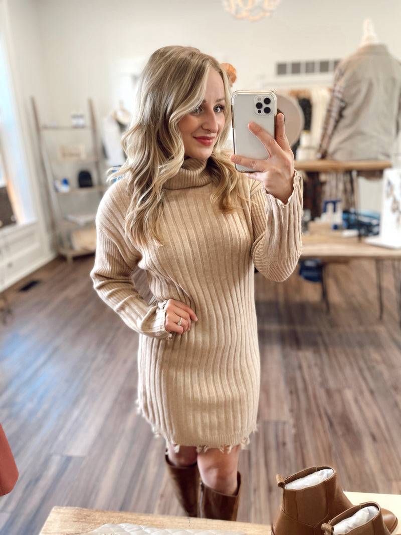 More Than Enough Sweater Dress