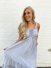 Kasey Smocked Midi Dress