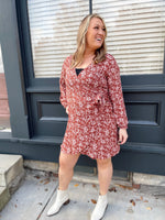 Whitley Floral Wrap Dress