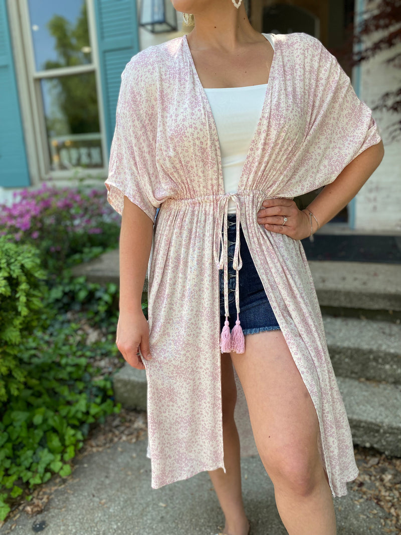Living the Dream Floral Kimono