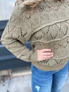 Randa Crochet Knit Sweater