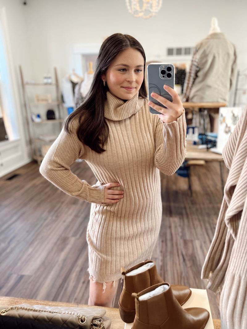 More Than Enough Sweater Dress