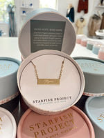 Mama Gold Bar Necklace