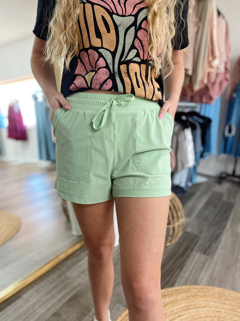 Cool Down Athletic Shorts