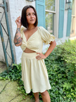 Oh Honey Puff Sleeve Dress