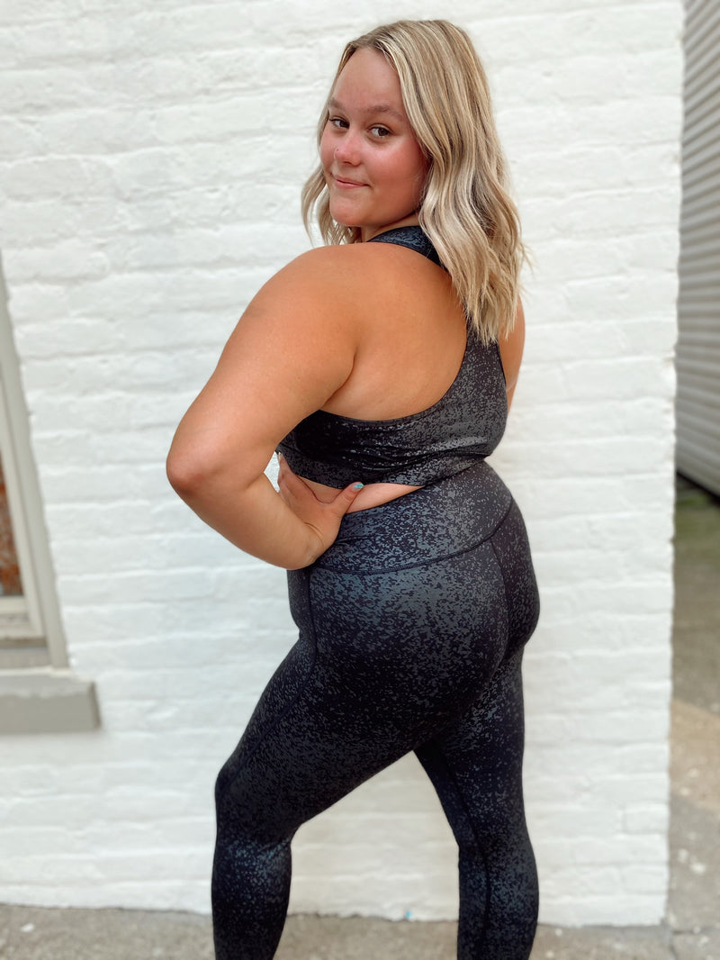 Shimmer Baby Foil Print Leggings