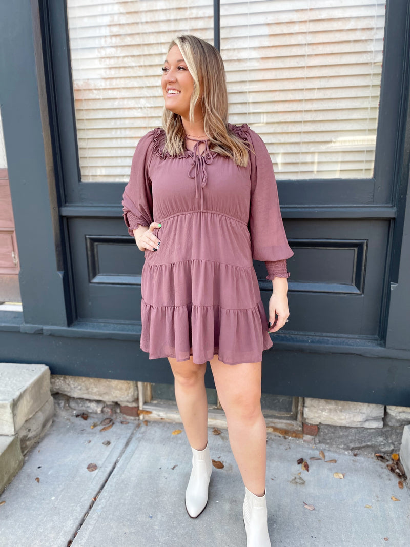 Jolene Tiered Ruffle Dress
