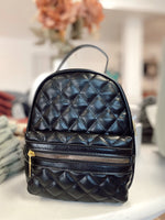 Got to Have It Quilted Backpack-Black