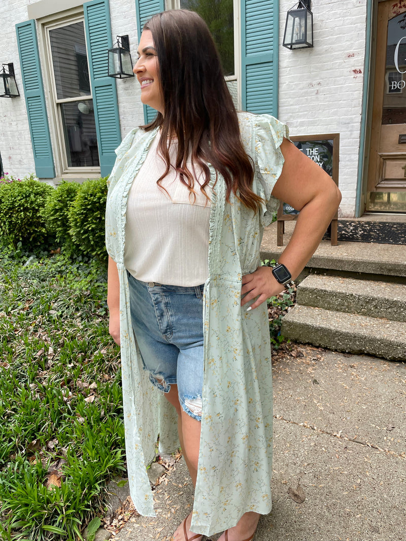 Beautiful Ditsy Kimono