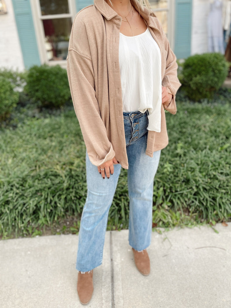Jemma Button Front Denim