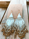Bead Tassel Earrings