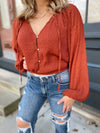 Adelaide Button Down Blouse