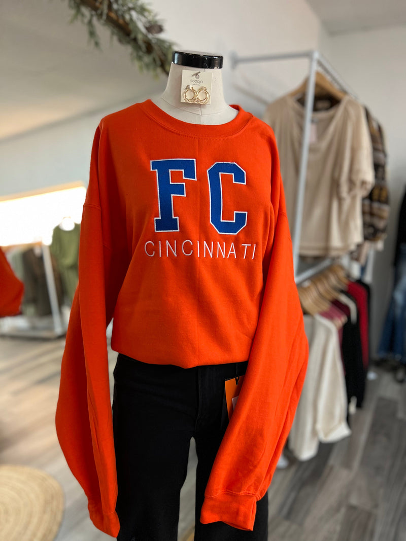 Cincinnati Soccer Spirit Crewneck