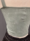 Mona Seamless Ribbed Brami-Sage