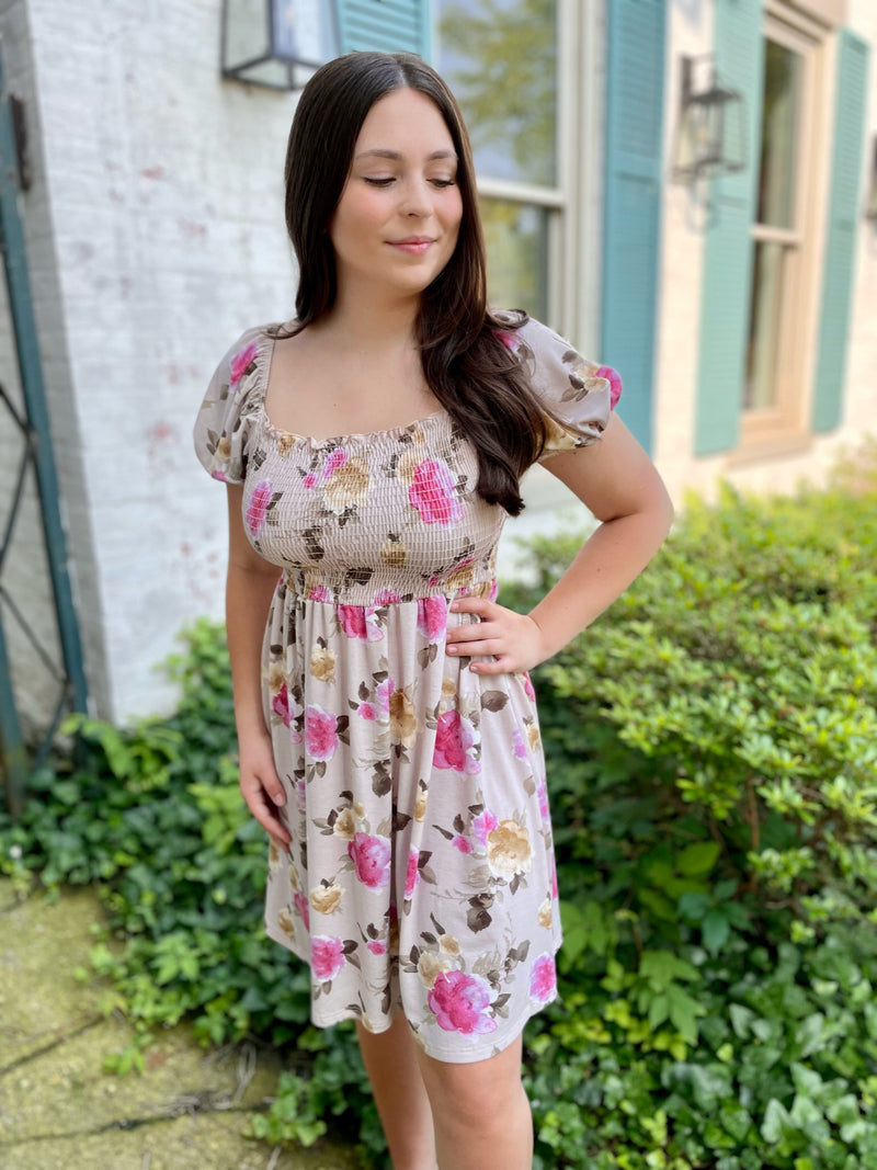 Kendaya Floral Dress
