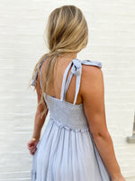 Kasey Smocked Midi Dress