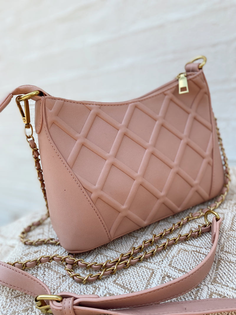 Pru Quilted Crossbody Bag