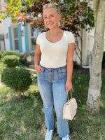 Jemma Button Front Denim