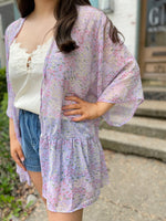 Fresh Lavender Field Kimono