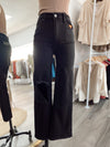 Nessa Black High Rise Jeans