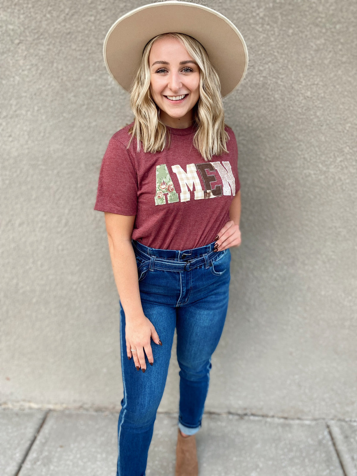 Amen Fabric Tee
