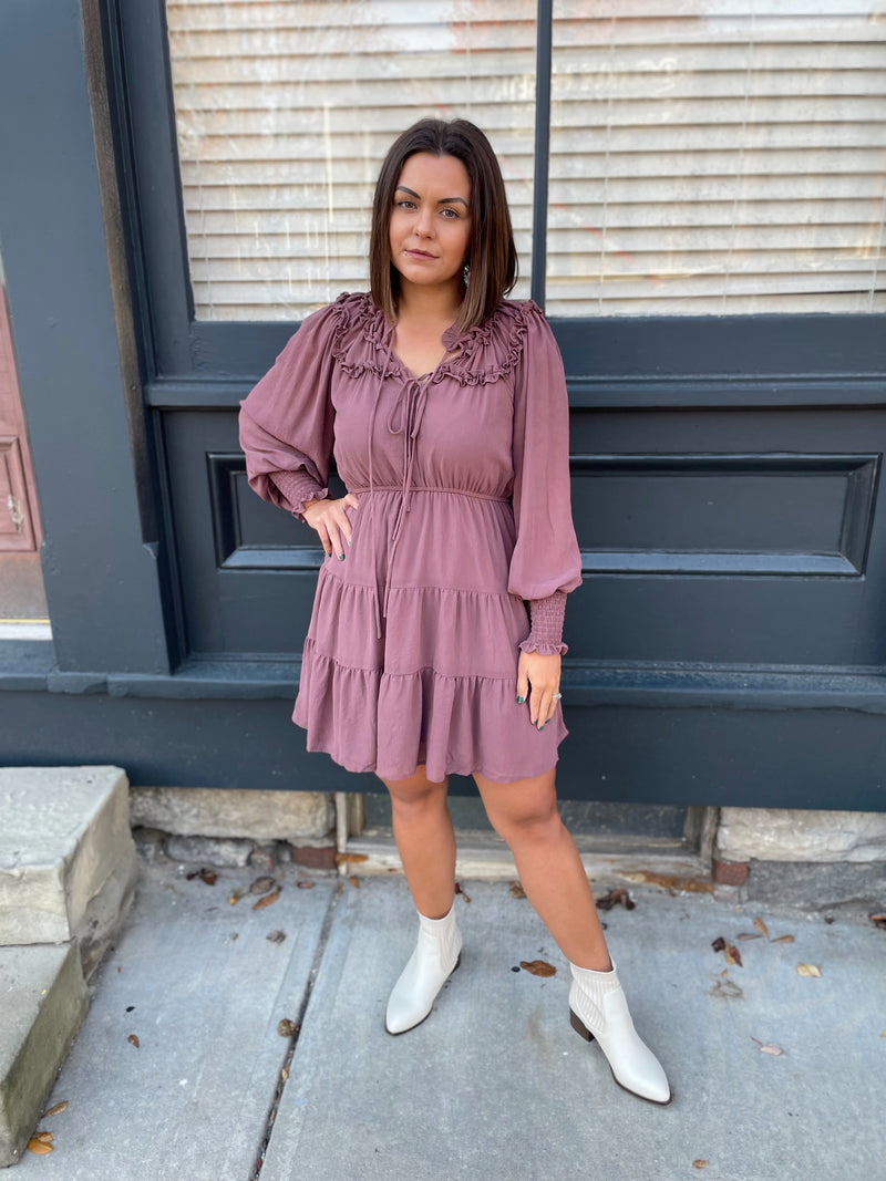 Jolene Tiered Ruffle Dress