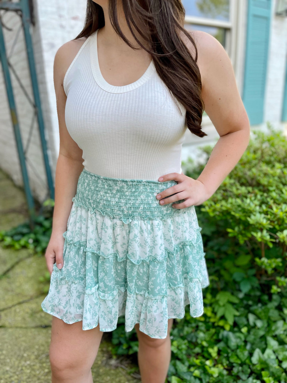 Status Quo Tiered Skirt