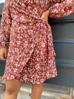 Whitley Floral Wrap Dress