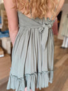 Ambry Smocked Dress-Sage