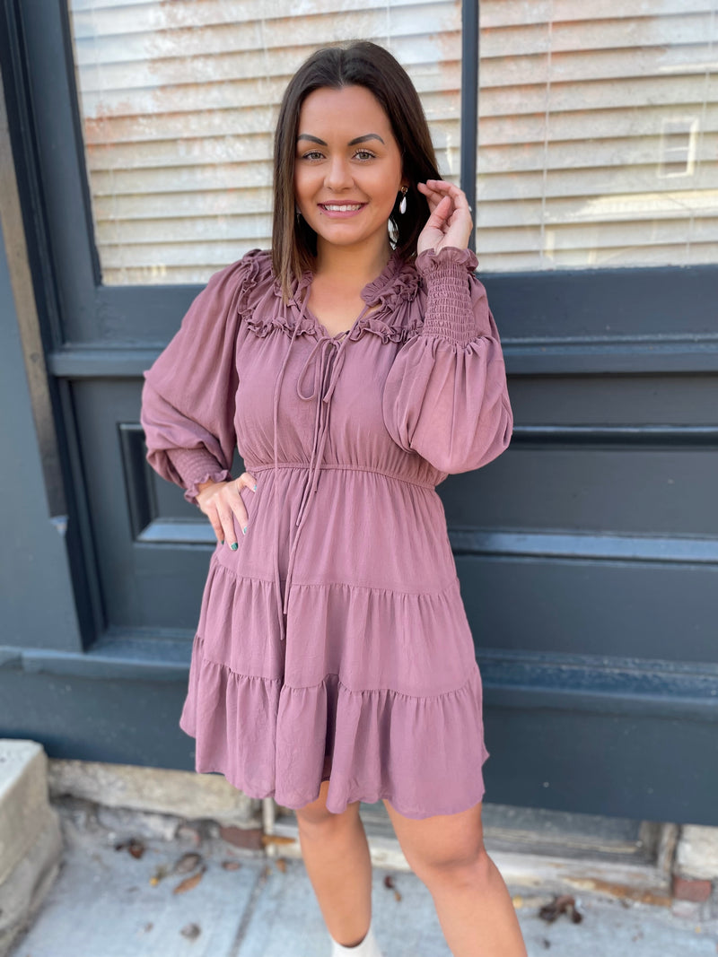 Jolene Tiered Ruffle Dress