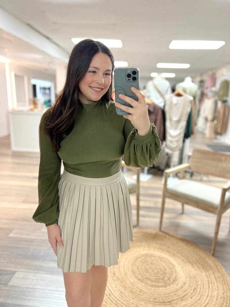 Try Me Out High Neck Top