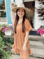 ZZZ Mackenzie Casual Ruffle Dress