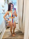 Beautiful Payton Rainbow Bikini