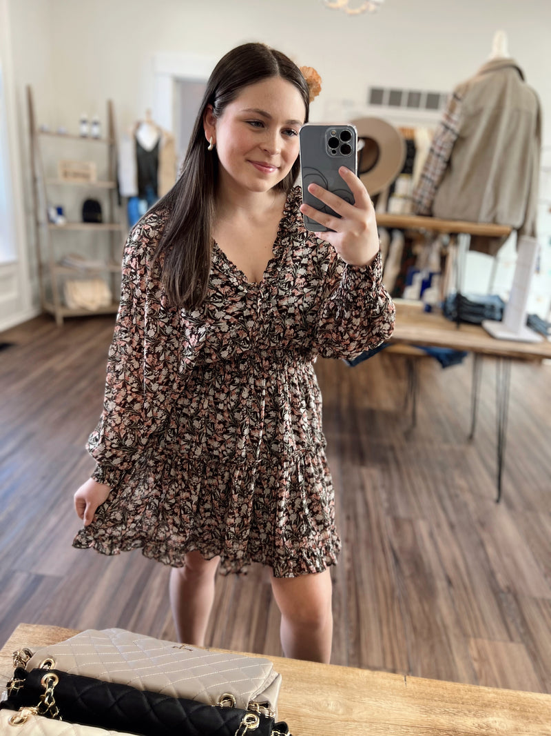 It's Fate Printed Dress