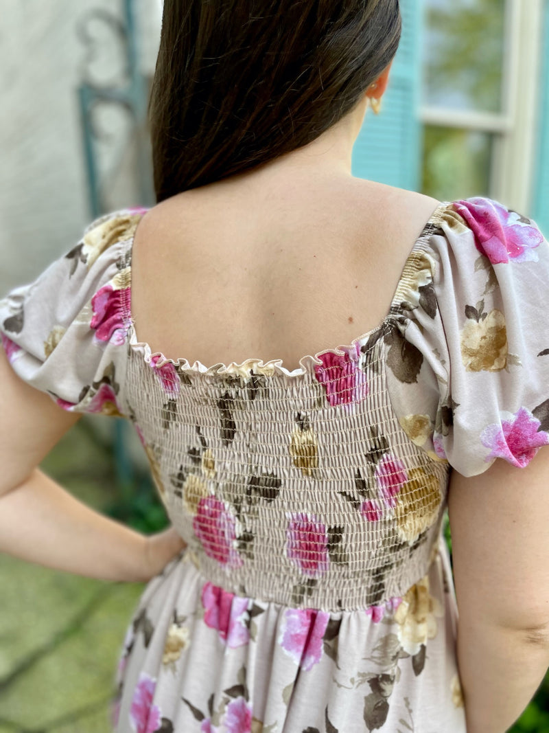 Kendaya Floral Dress