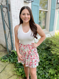 Crowd Pleaser Floral Skirt