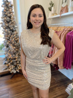 Holiday Sequin Dress