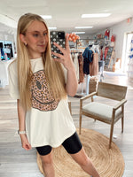 Smile Leopard Tee