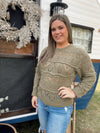 Randa Crochet Knit Sweater