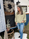 Austen Textured Button Down Blouse