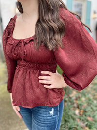 Emmaline Square Neck Top
