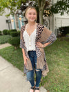 Evlin Buttoned Front Cami-Off White