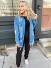 Rylah Distressed Denim Shirt