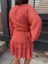 Liz Bubble Sleeve Dress