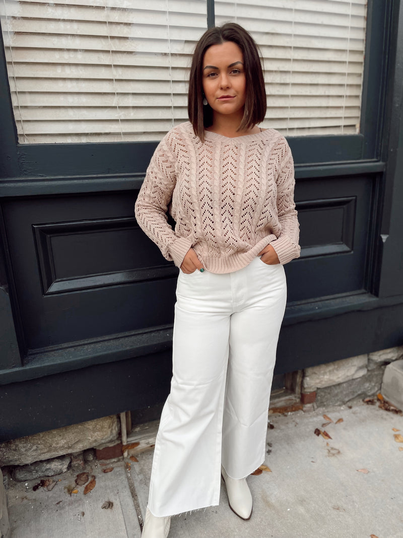 Vera High Rise Wide Leg Jeans