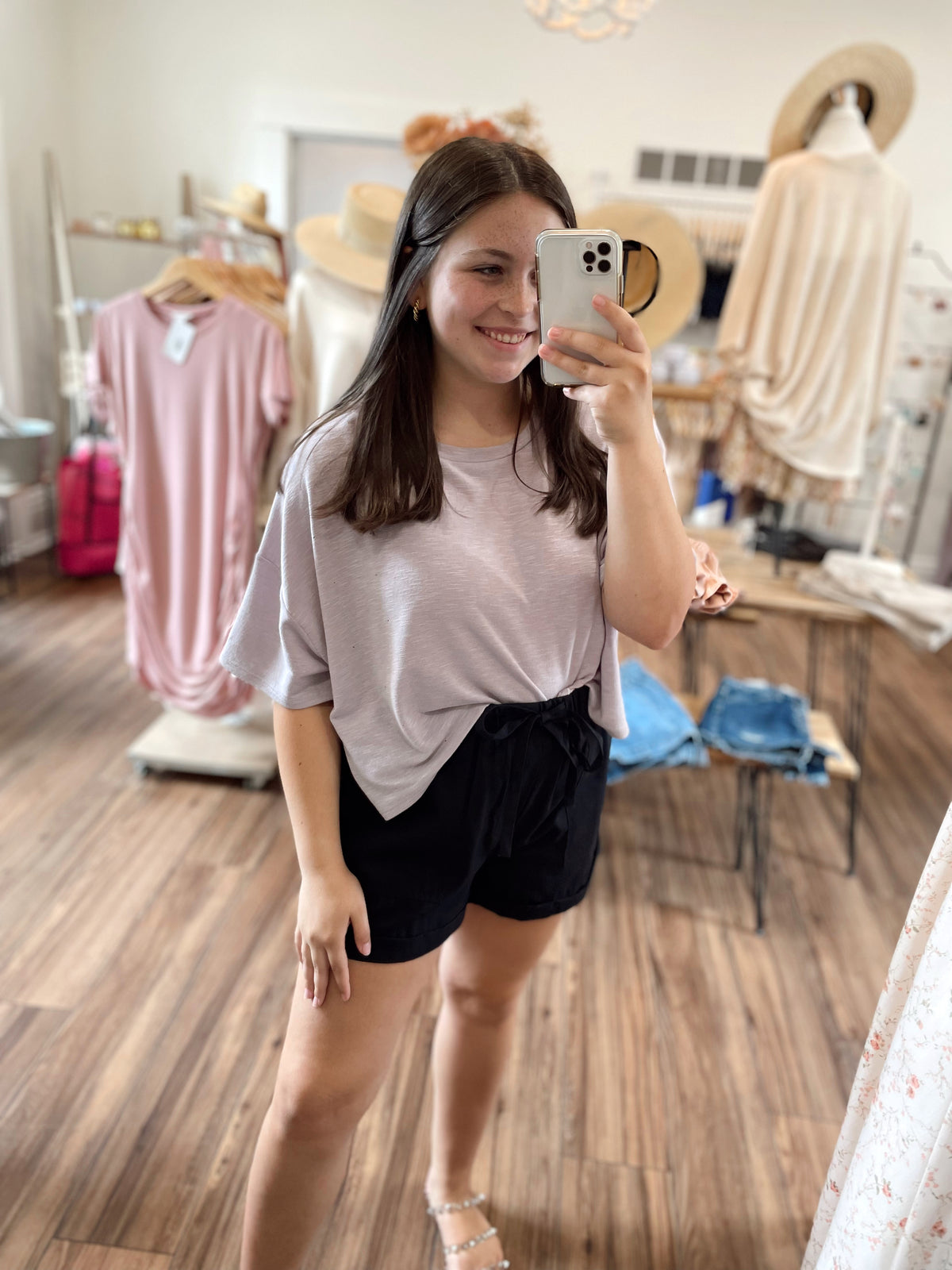 Kalina Flowy Top-Violet