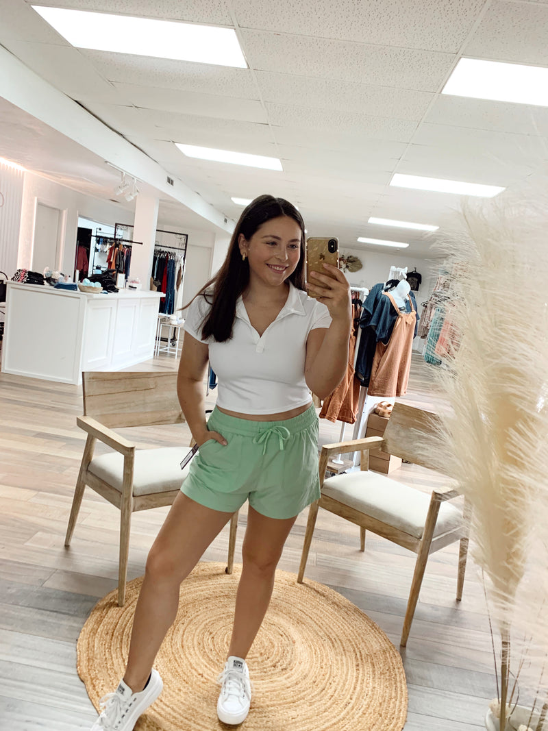 Cool Down Athletic Shorts