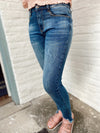 Safiya Distressed Hem Jean