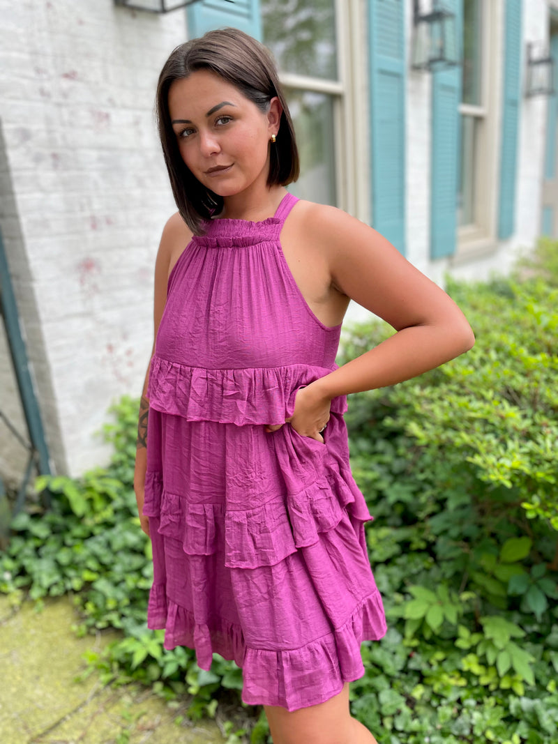 Let's Go Girls Tiered Dress