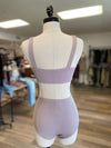 Catch Your Eye Metallic Thread Bikini-Dusty Lavender